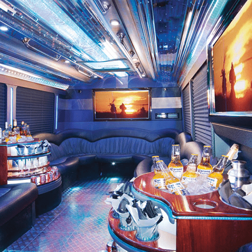 45 Passenger Party Bus Mirage