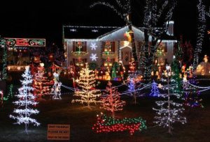 christmas lights house display mirage limousines
