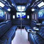 25 PASSENGER PARTY BUS LIMO BUS INTERIOR