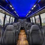 28 PASSENGER CORPORATE BUS INTERIOR