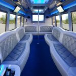 30 PASSENGER PARTY BUS LIMO BUS INTERIOR