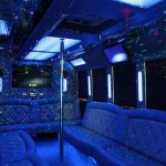 30 PASSENGER PARTY BUS LIMO BUS INTERIOR