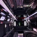 55 PASSENGER PARTY BUS / LIMO BUS INTERIOR