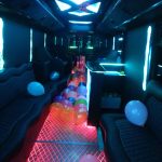 65 PASSENGER PARTY BUS / LIMO BUS INTERIOR